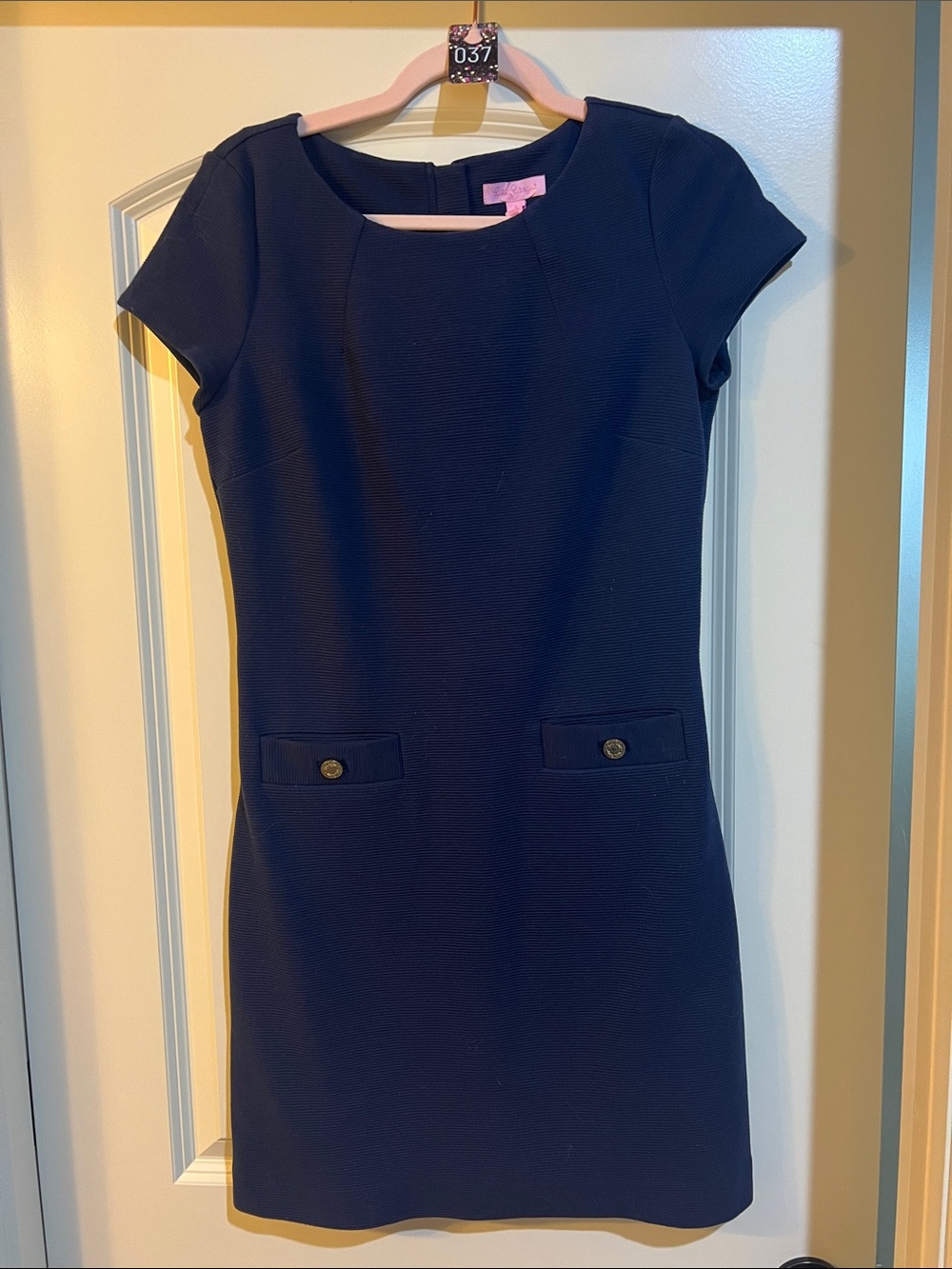 Lilly Pulitzer Navy Shift Dress AUGUST SPECIAL PRICE H037